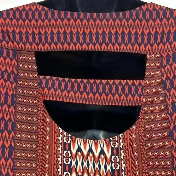 Guys are blue size extra small print dress - Picture 6 of 6